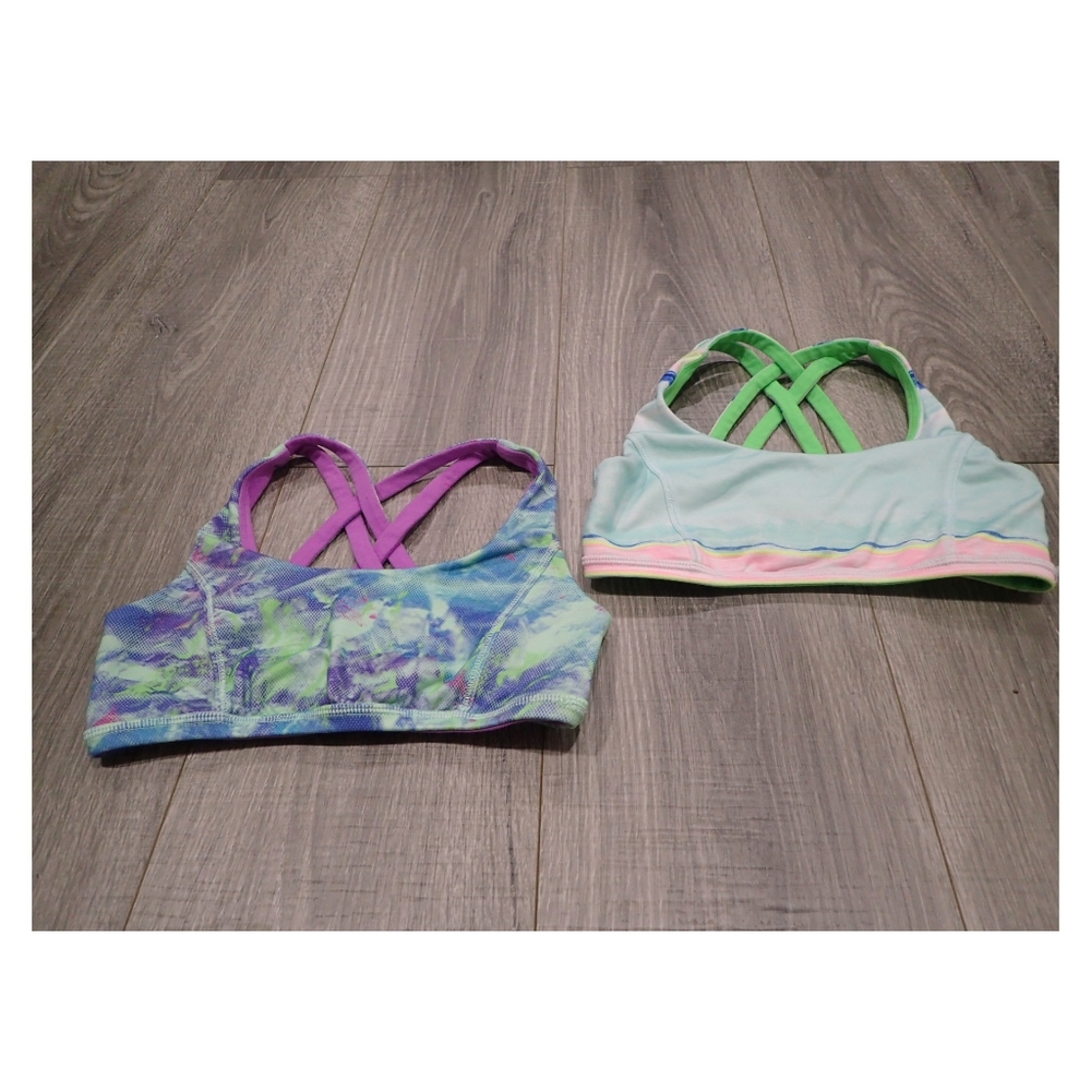 Ivivva Girls Vitality Bra Reversible Lot